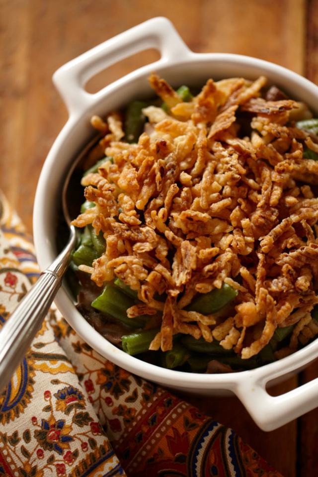 Veganizing Alton Brown’s Green Bean Casserole Recipe Give Them