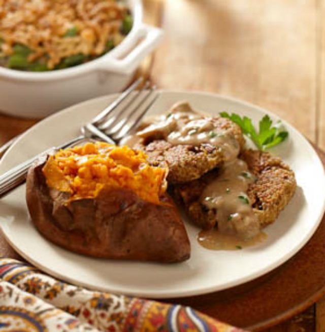 Oatmeal Patties for Meatless Monday Give Them Something Better